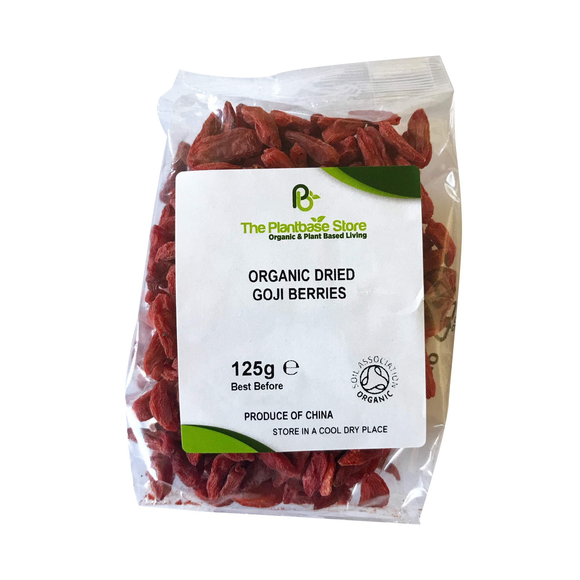The Plantbase Store Organic Goji Berries 125g - Longdan Online Supermarket