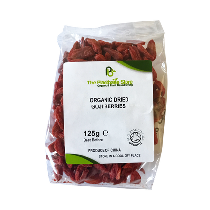 The Plantbase Store Organic Goji Berries 125g - Longdan Online Supermarket