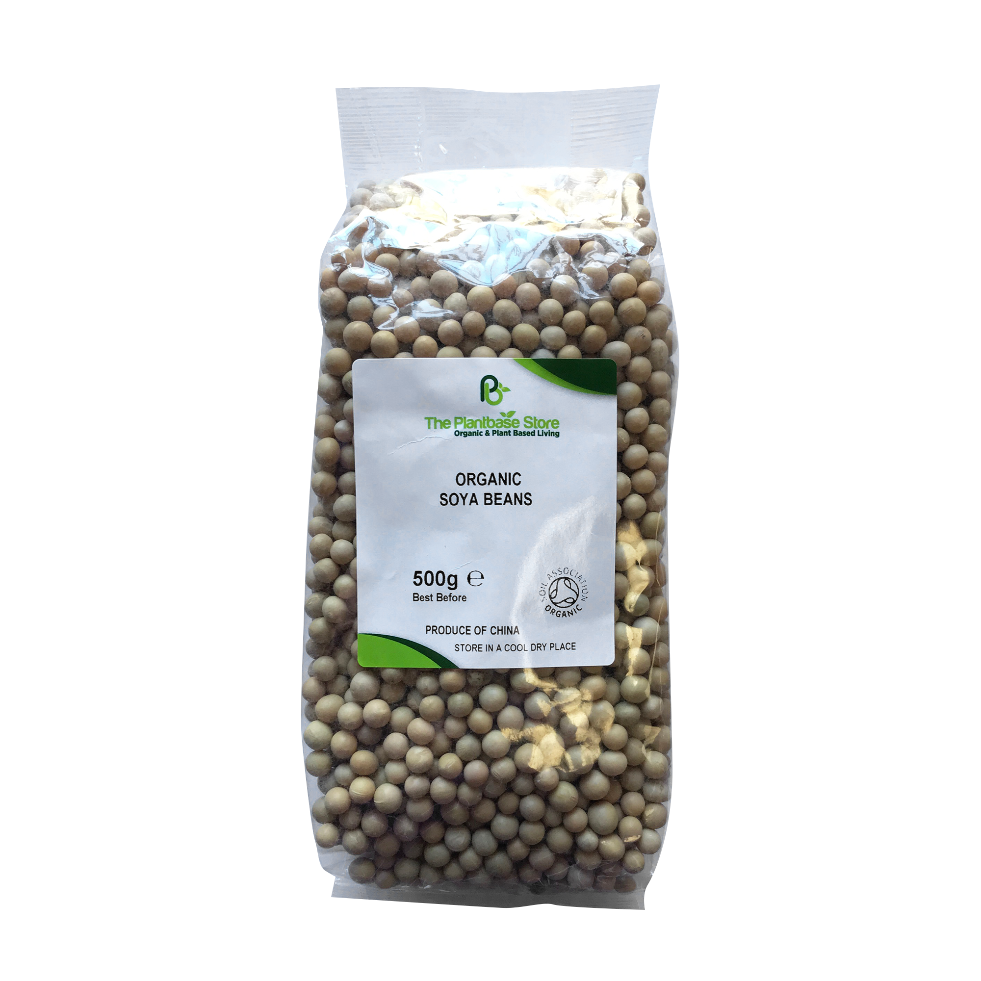 The Plantbase Store Organic Soya Beans 500g - Longdan Online Supermarket