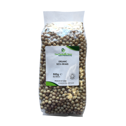The Plantbase Store Organic Soya Beans 500g - Longdan Online Supermarket