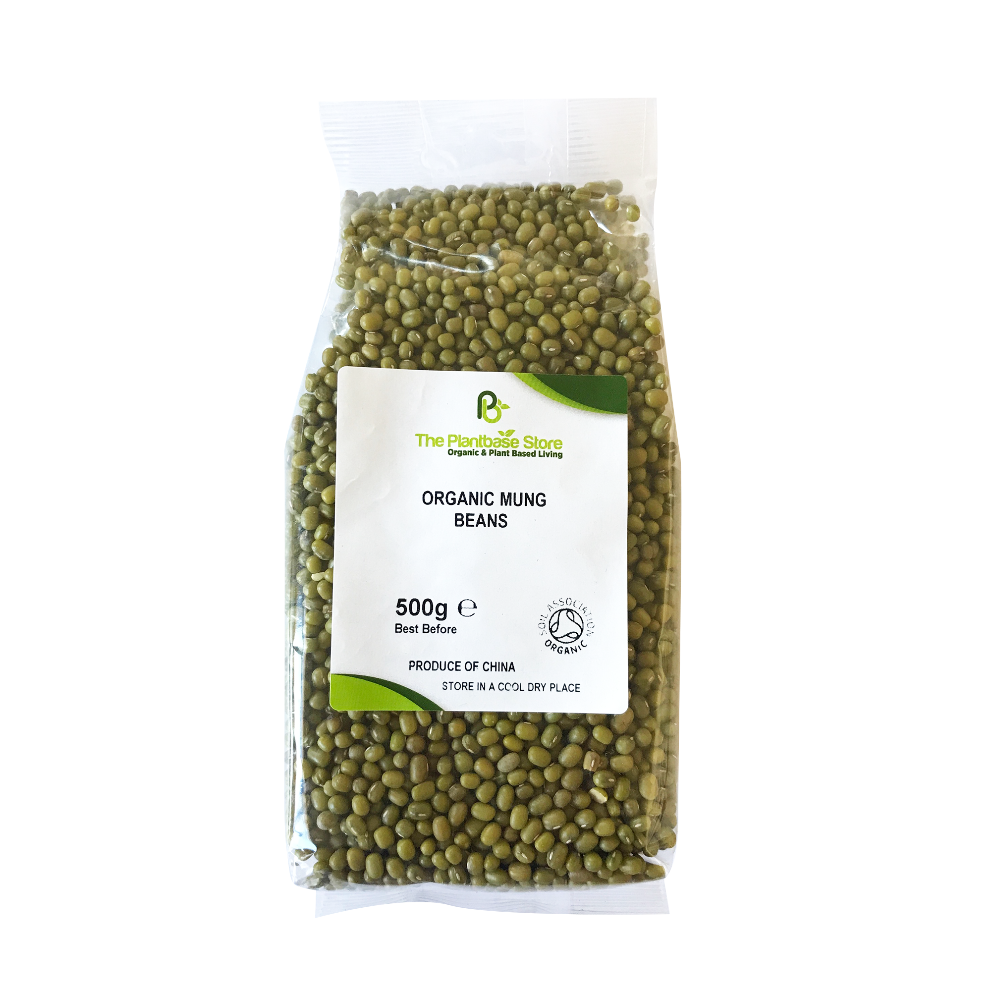 The Plantbase Store Organic Mung Beans 500g - Longdan Online Supermarket