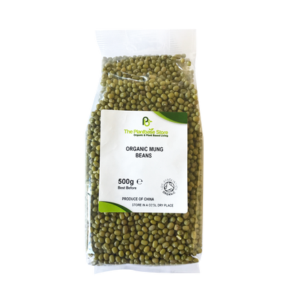 The Plantbase Store Organic Mung Beans 500g - Longdan Online Supermarket