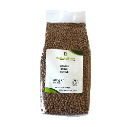 The Plantbase Store Organic Lentils Brown 500g - Longdan Online Supermarket