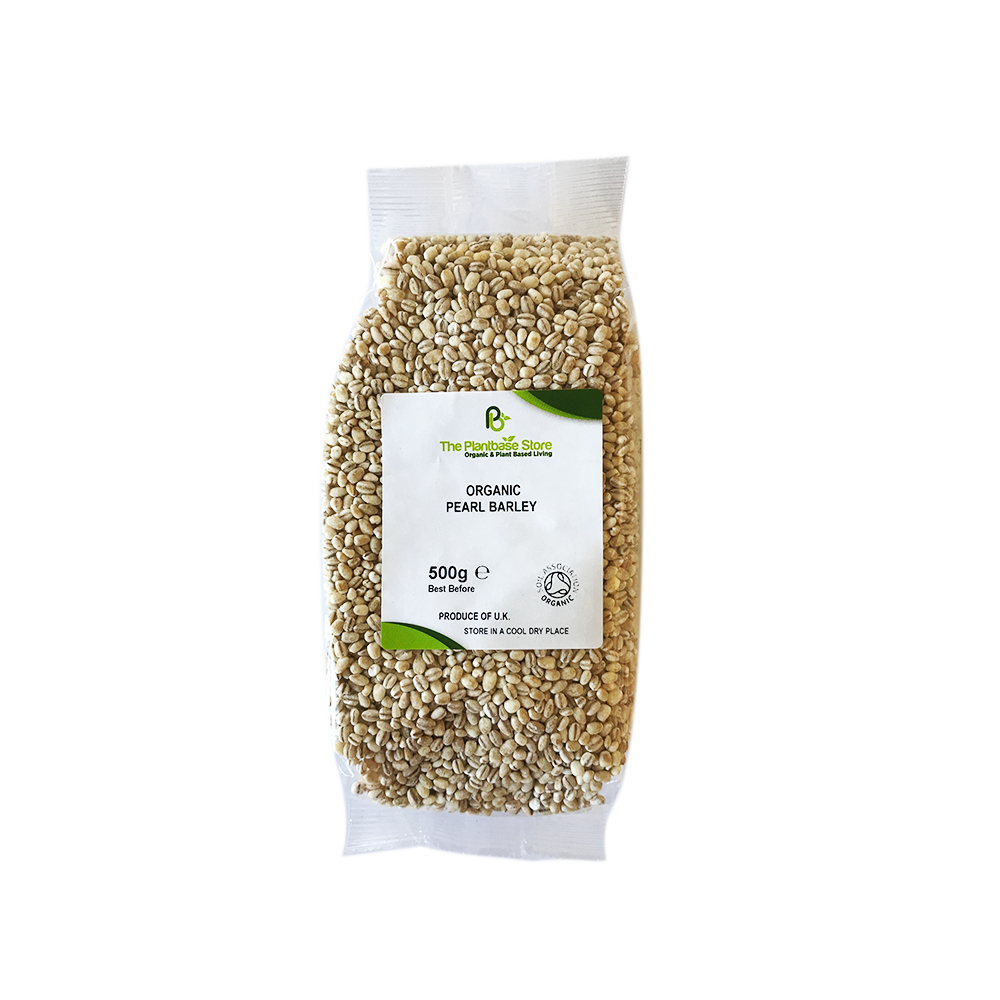 The Plantbase Store Organic Pearl Barley 500g - Longdan Online Supermarket