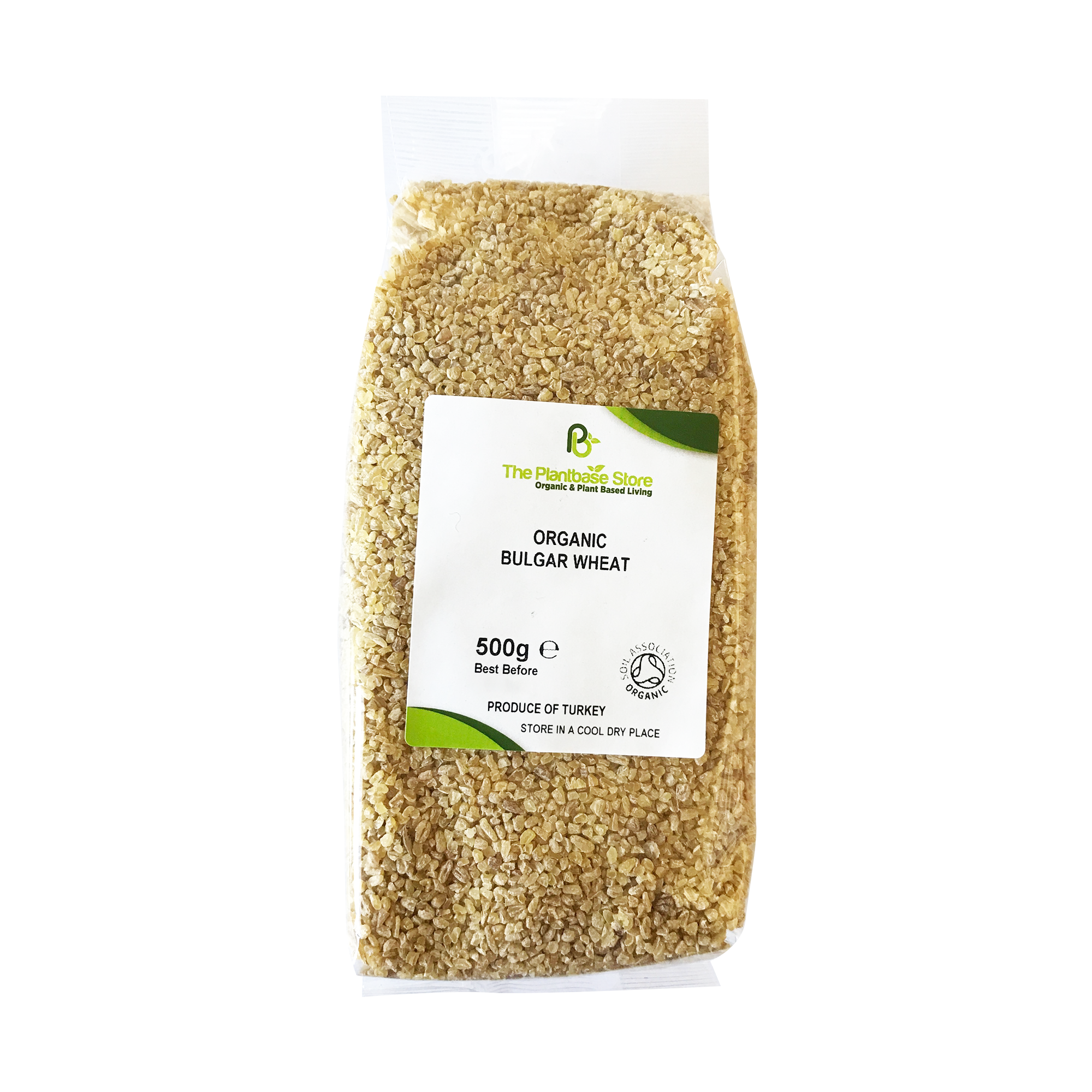 The Plantbase Store Organic Bulgur Wheat 500g - Longdan Online Supermarket
