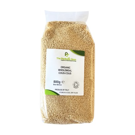 The Plantbase Store Organic Wholemeal Cous-Cous 500g - Longdan Online Supermarket