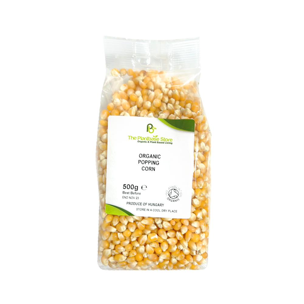 The Plantbase Store Organic Popping Corn 500g - Longdan Official