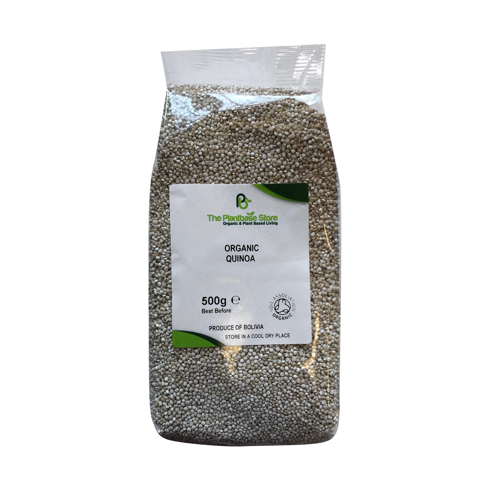 The Plantbase Store Organic White Quinoa 500g - Longdan Online Supermarket