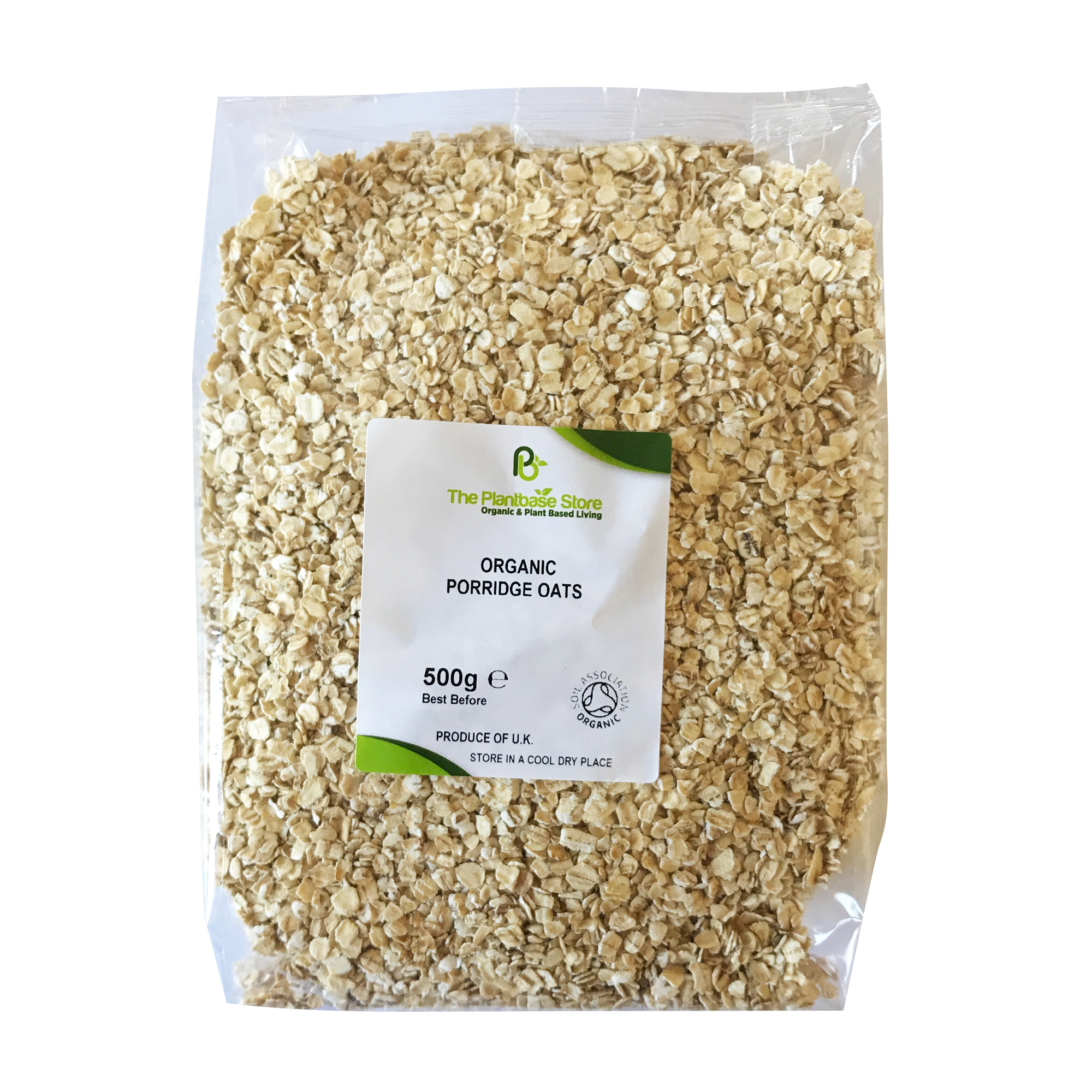 The Plantbase Store Organic Oat Porridge 500g - Longdan Online Supermarket