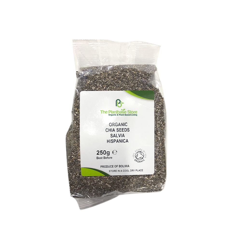 The Plantbase Store Organic Black Chia Seeds 250g - Longdan Online Supermarket