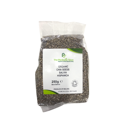 The Plantbase Store Organic Black Chia Seeds 250g - Longdan Online Supermarket