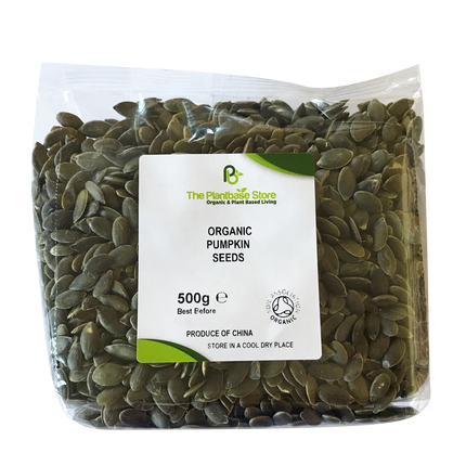 The Plantbase Store Organic Pumpkin Seeds 500g - Longdan Online Supermarket