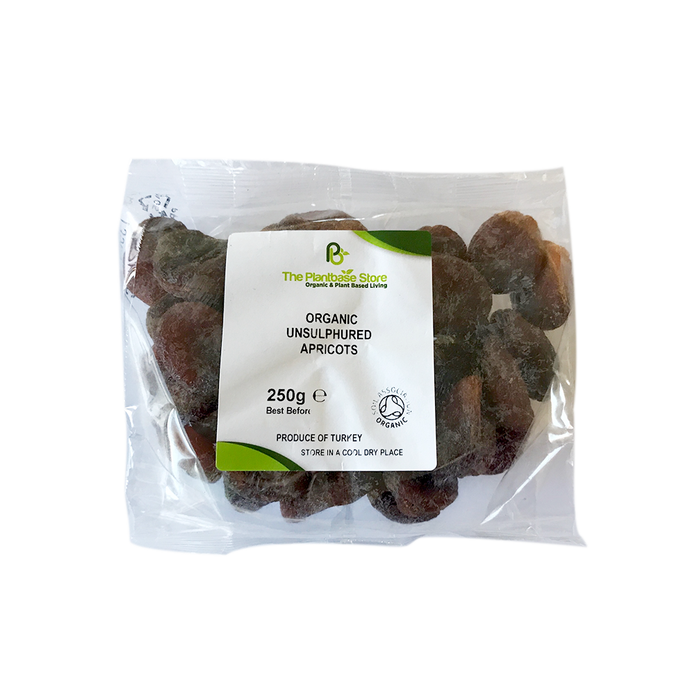 The Plantbase Store Organic Apricots Whole 250g - Longdan Online Supermarket