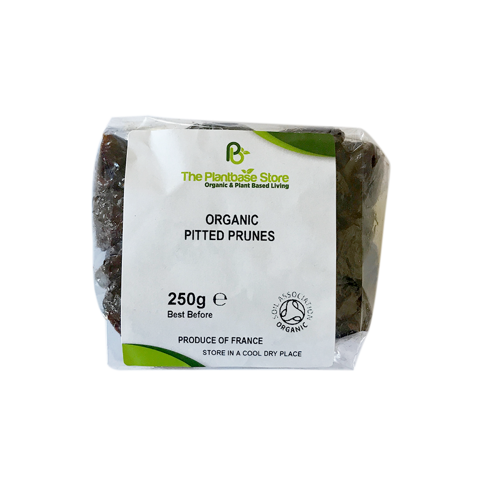The Plantbase Store Organic Prunes Pitted 250g - Longdan Online Supermarket