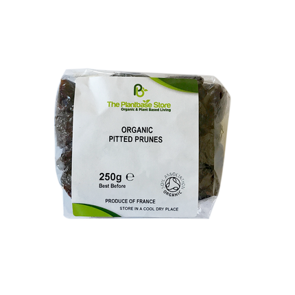 The Plantbase Store Organic Prunes Pitted 250g - Longdan Online Supermarket