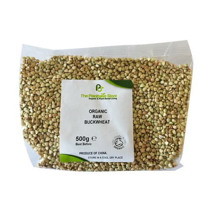 The Plantbase Store Organic Grain Raw Buckwheat 500g - Longdan Online Supermarket