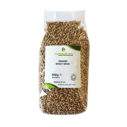 The Plantbase Store Organic Wheat Grain 500g - Longdan Online Supermarket