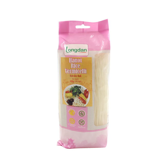 LONGDAN Hanoi Rice Vermicelli 1.8mm 400g (Case 30)