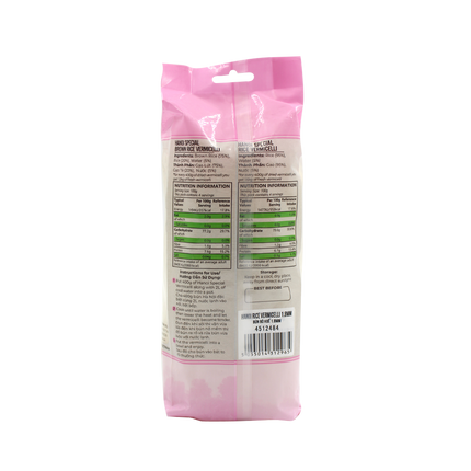 LONGDAN Hanoi Rice Vermicelli 1.8mm 400g (Case 30)
