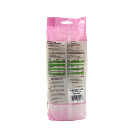 LONGDAN Hanoi Rice Vermicelli 1.2mm 400g (Case 30)