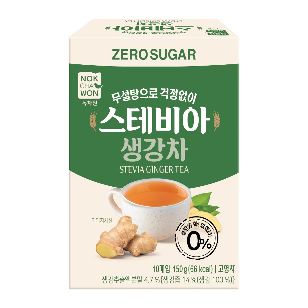 NOKCHAWON Stevia Ginger Tea 10T 150g (Case 12)
