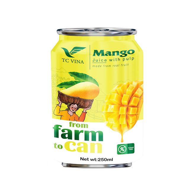 THANH CONG VINA Mango Juice With Pulp 250ml (Case 30)