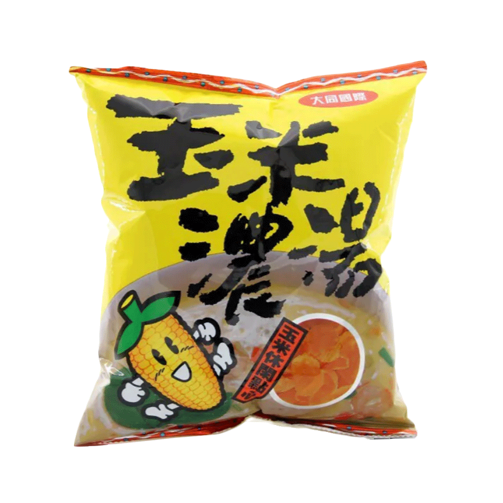 Datong- Crispy Puff (Corn Soup Flavor)  40g (Case 10)