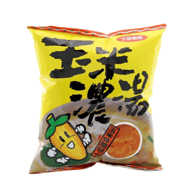 Datong- Crispy Puff (Corn Soup Flavor)  40g (Case 10)