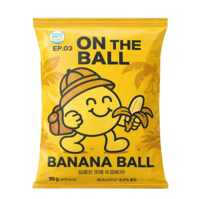 KUKJAE Banana Ball Snack 70g (Case 10)