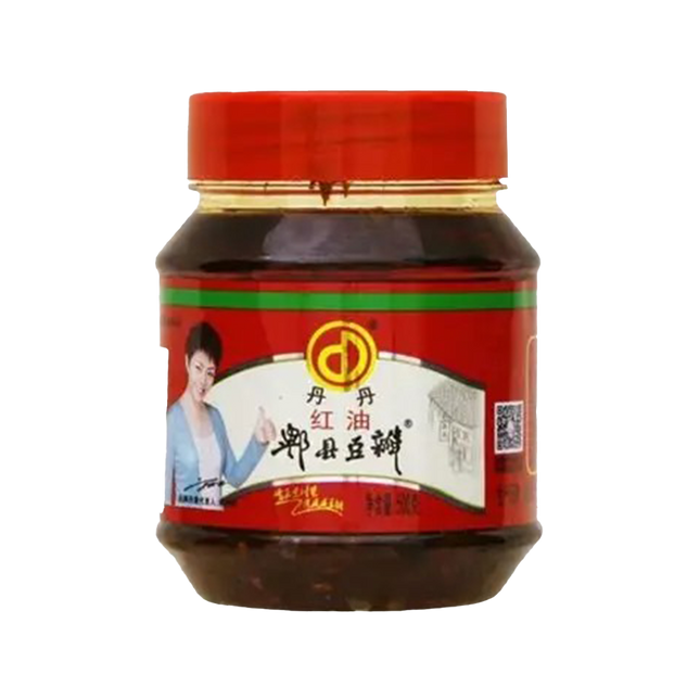 DANDAN Pixian Bean Paste with Chilli Oil 1100g (Case 8)