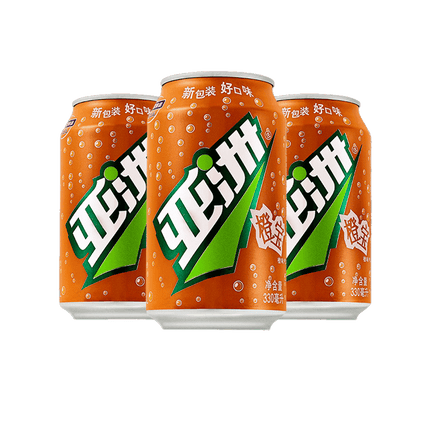 ASIA Shashi Soda Orange Flavour 330ml (Case 24)