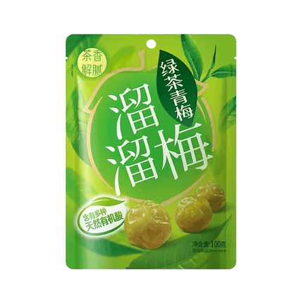 LIU LIU MEI Green Plum Green Tea Flavor 100g (Case 24)