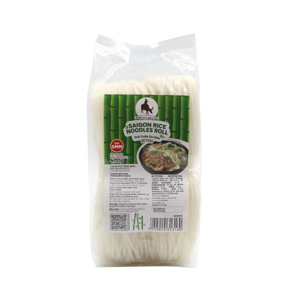 BUFFALO Saigon Rice Noodles Roll 5mm 400g (Case 25)