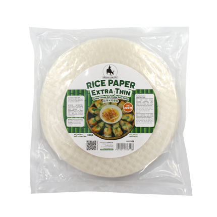 BUFFALO Rice Paper Extra Thin 22cm 500g (Case 20)