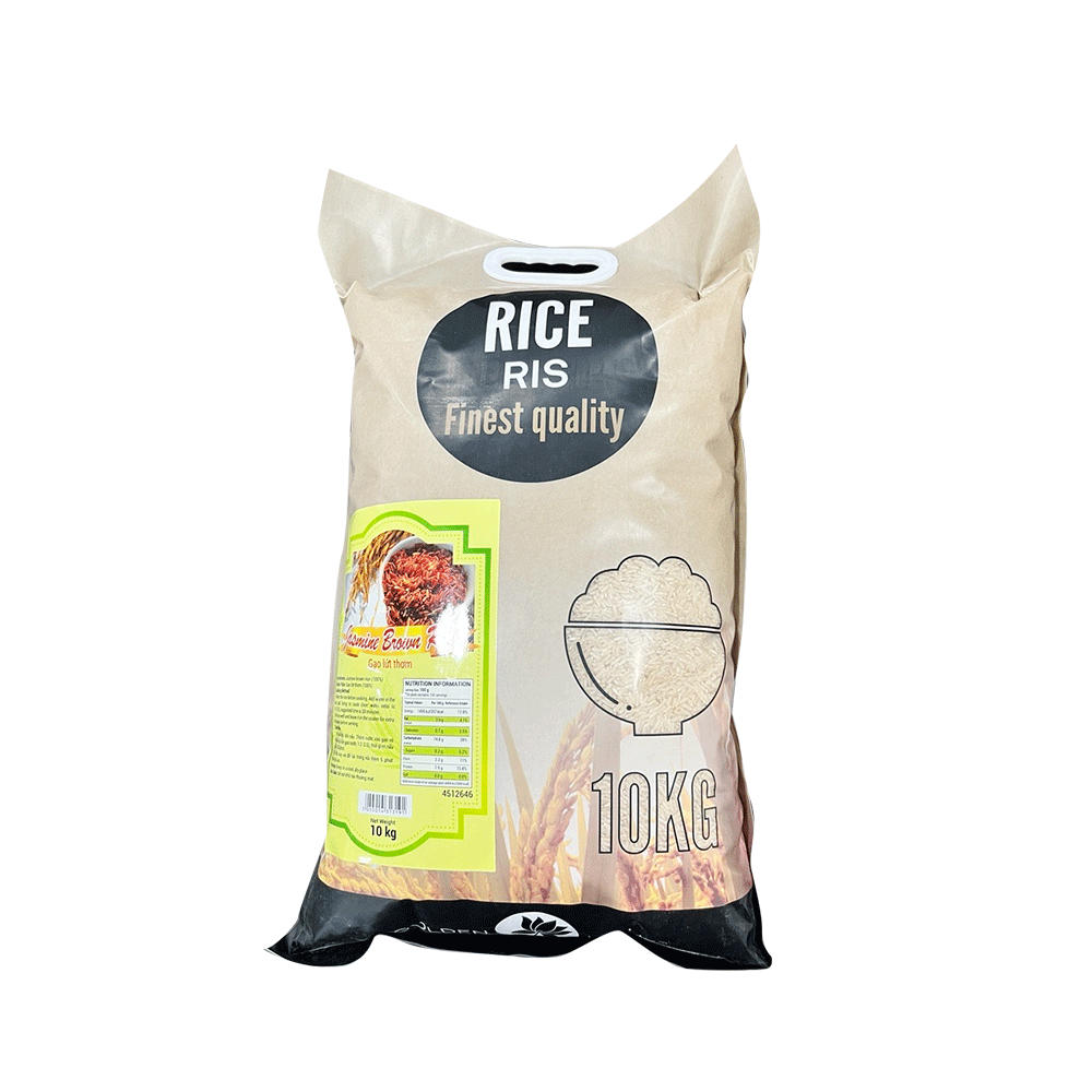 GOLDEN LOTUS Jasmine Brown Rice 10kg (Unit)