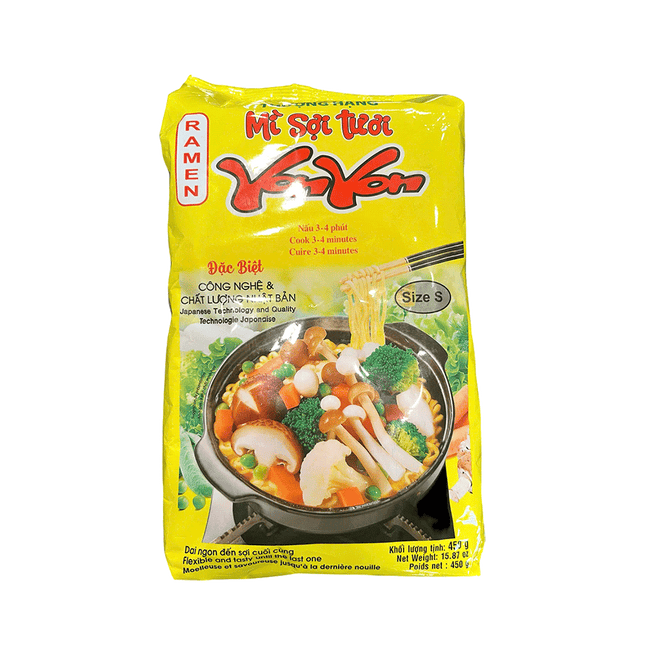 YONYON Ramen Noodles (Square) 450g (Case 14)