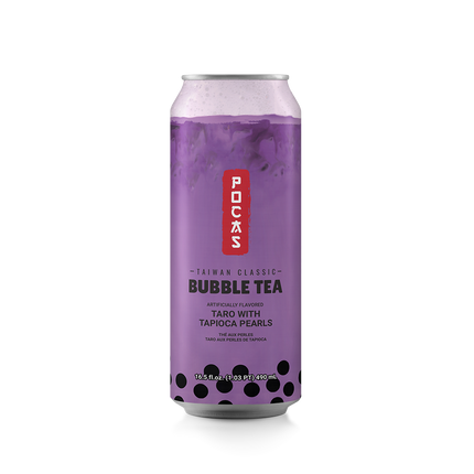 POCAS Bubble Tea - Taro 490ml (Case 24)