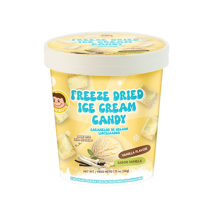 JOSH BOSH Freeze Dried Ice Cream - Vanilla 50g (Case 12)