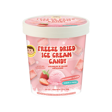 JOSH BOSH Freeze Dried Ice Cream - Strawberry 50g (Case 12)