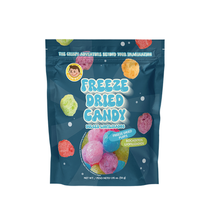 JOSH BOSH Freeze Dried Candy - Puffs Assorted Fruits 56g (Case 24)