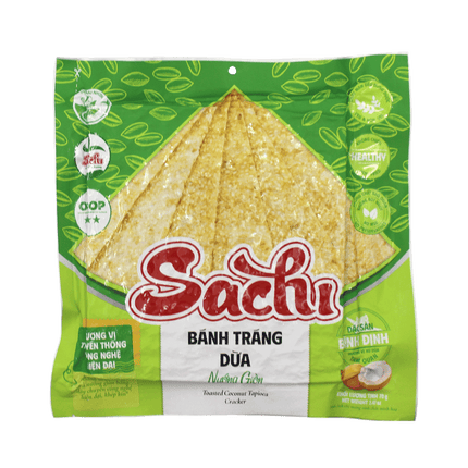 SACHI Toasted Coconut Tapioca Cracker 70g (Case 50)
