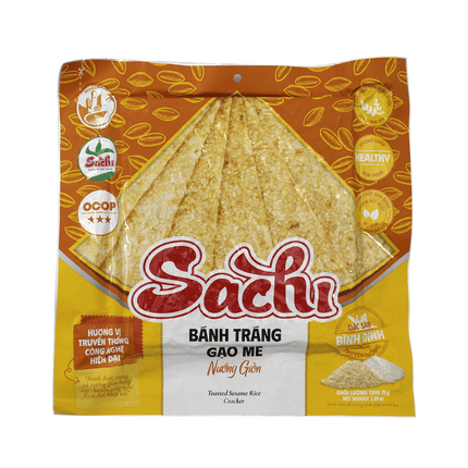 SACHI Toasted Sesame Rice Cracker 75g (Case 50)