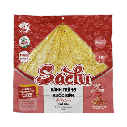 SACHI Toasted Shrimp Tapioca Cracker 45g (Case 50)