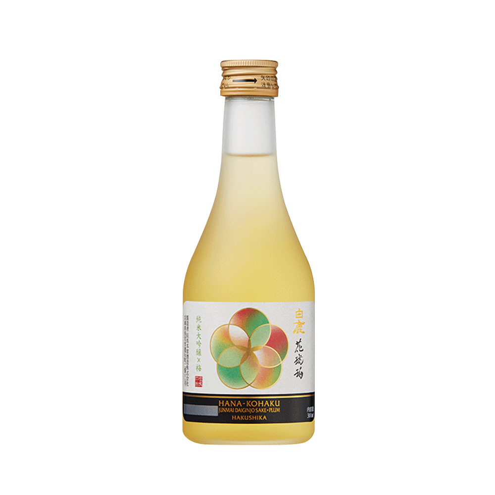HAKUSHIKA Hanakohaku Sake Plum Flavor Acl 10.5% 300ml (Case 12)