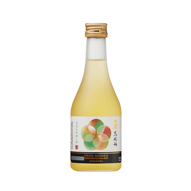 HAKUSHIKA Hanakohaku Sake Plum Flavor Acl 10.5% 300ml (Case 12)