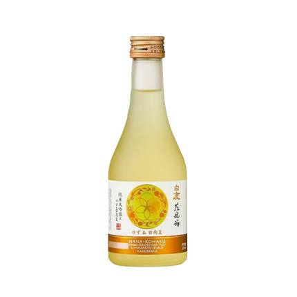 HAKUSHIKA Hanakohaku Sake Yuzu & Hyuganatsu Flavor Acl 10.5% 300ml (Case 12)