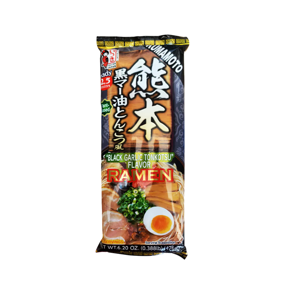 ITSUKI Kumamoto Black Garlic Tonkotsu Ramen 176g (Case 12)