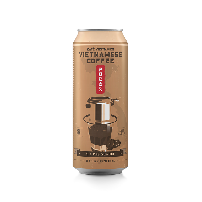 POCAS Vietnamese Coffee 490ml (Case 12)