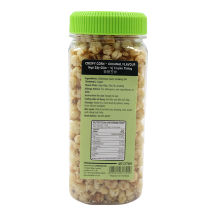 GOLDEN LOTUS Crispy Corn - Original Flv 220g