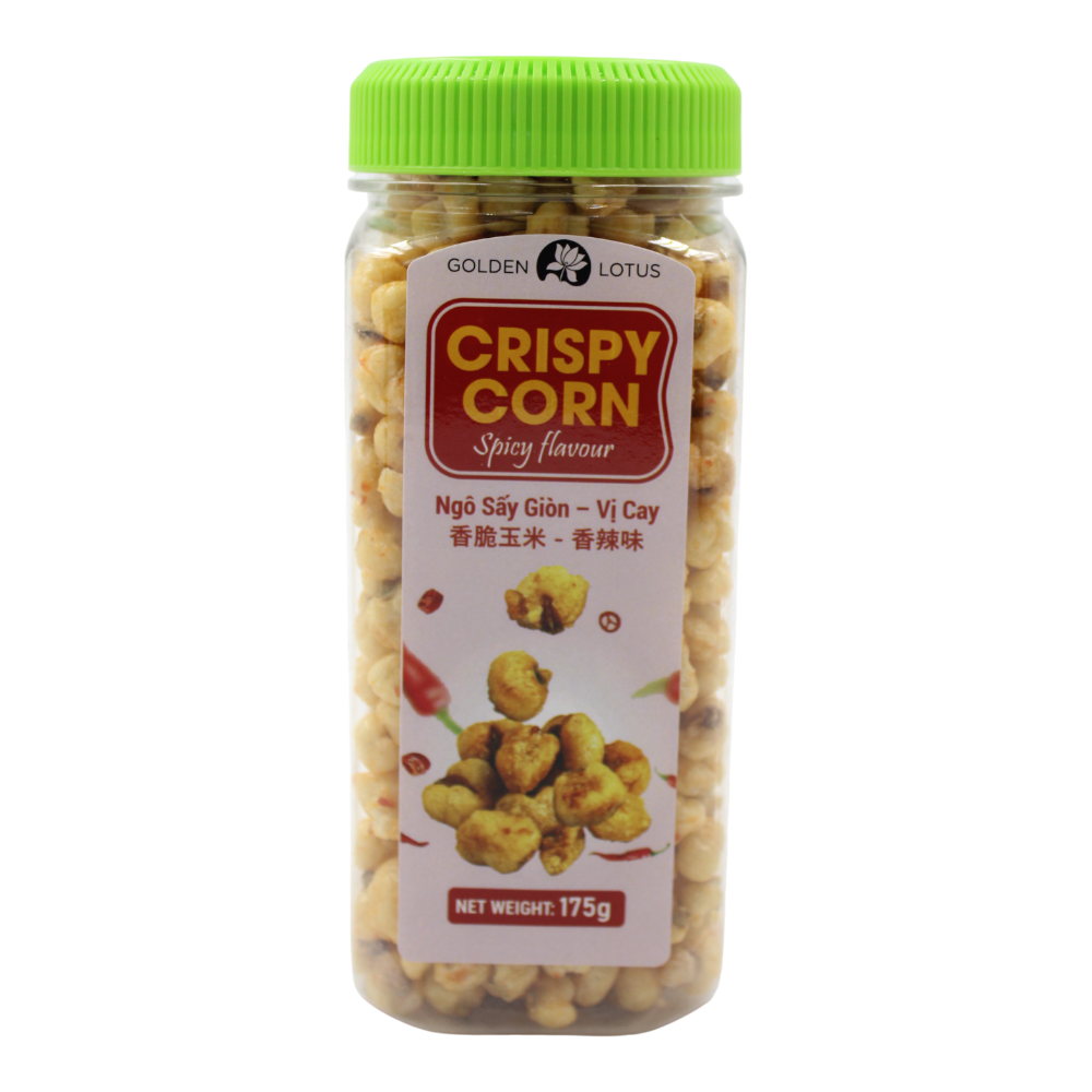 GOLDEN LOTUS Crispy Corn - Spicy Flv 220g